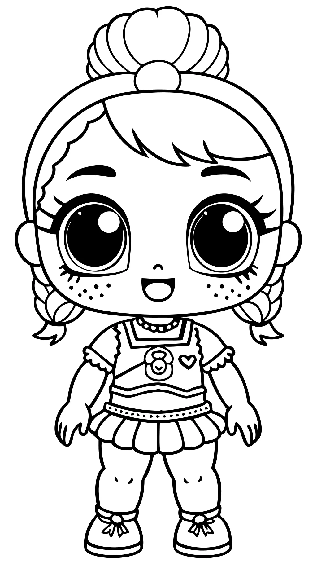 lol dolls coloring pages printable